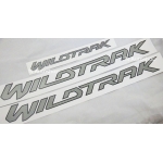 สติ๊กเกอร์ ไวแทค Sticker Wildtrak 2 - 4 ประตู 1 ชุด 3 ชิ้น  Wildtrak ใหม่ ฟอร์ด เรนเจอร์ All New Ford Ranger 2012 V.3